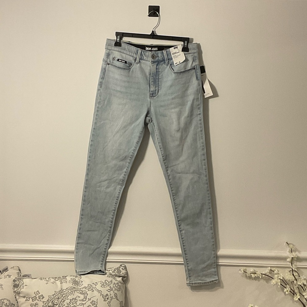 DKNY Light Blue Skinny Jeans - Picture 1 of 4